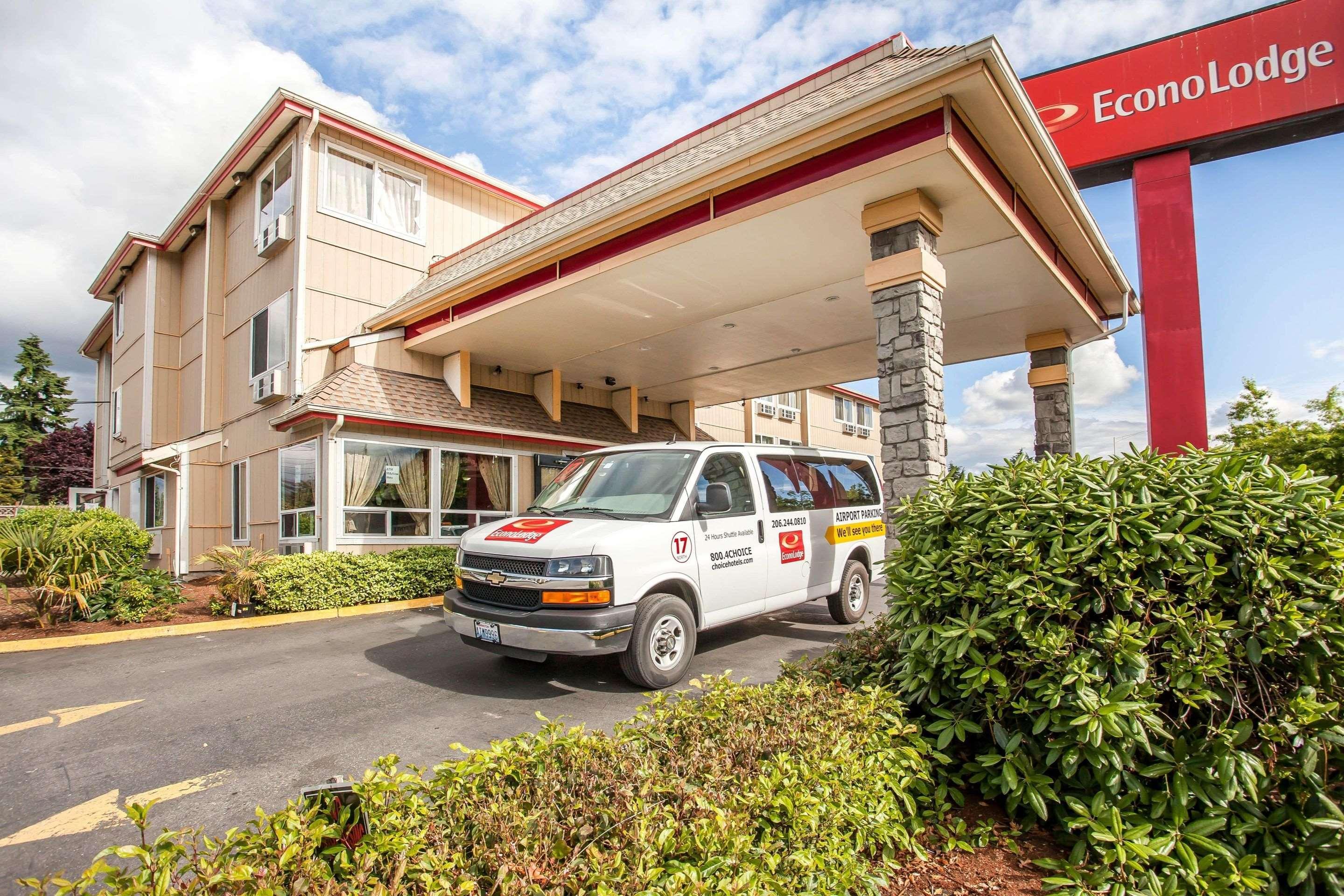 Econo alojamiento Seatac Airport North Seattle Hotel Exterior foto